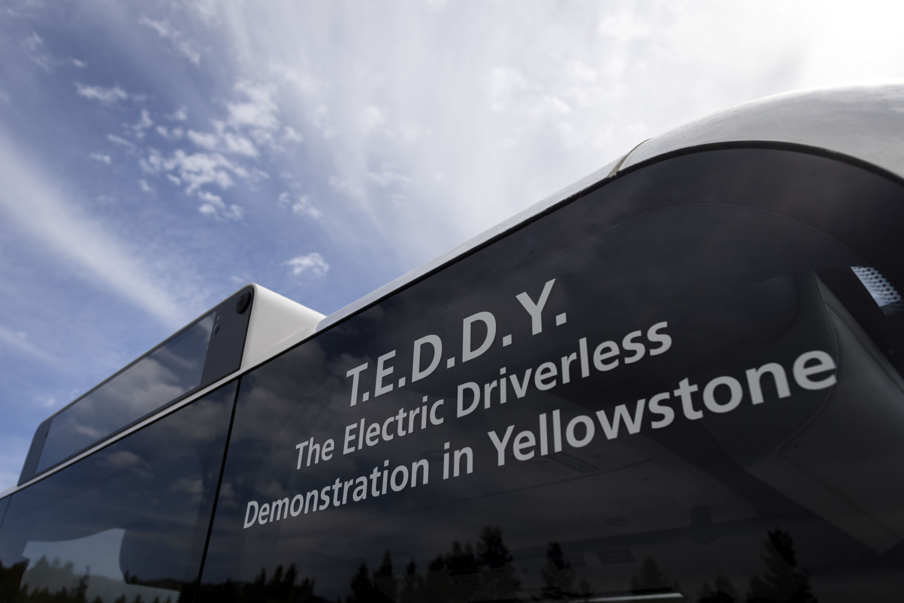 Yellowstone electric automated shuttles